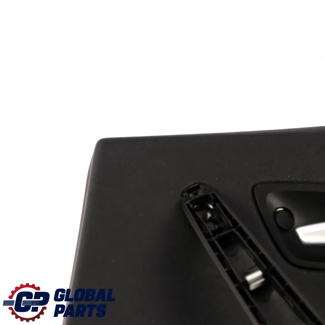 BMW 1 Series E87 Rear Right O/S Door Card Trim Panel Black Fabric Monaco Blue