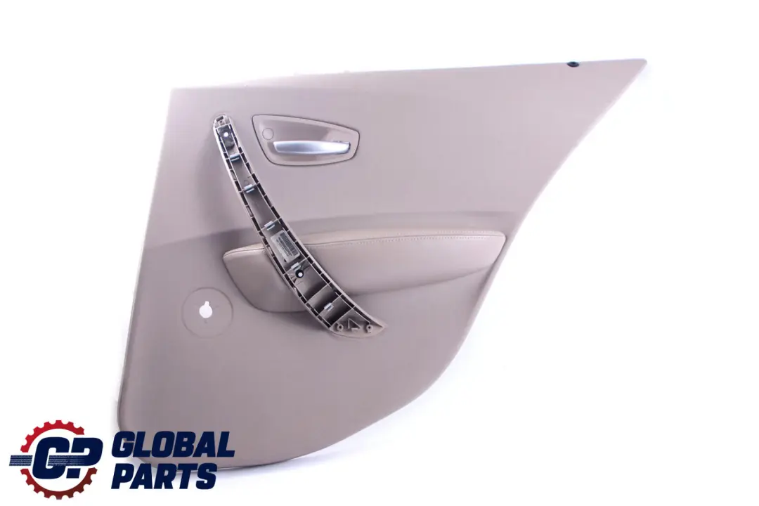 BMW E87 Trasera Derecha Tarjeta Puerta del Panel Ajuste Cuero Beige