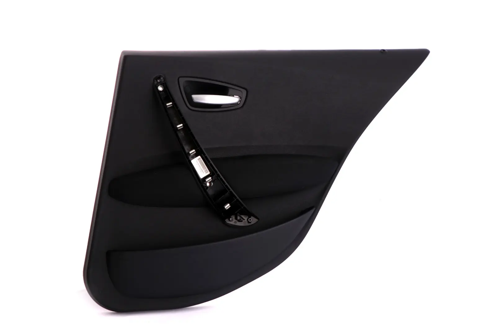 BMW 1 Series E87 1 Rear Right O/S Door Card Trim Panel Folienteil Schwarz Black