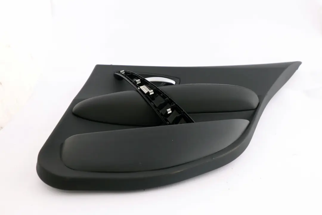 BMW 1 Series E87 2 Rear Right O/S Door Card Trim Panel Folienteil Schwarz Black