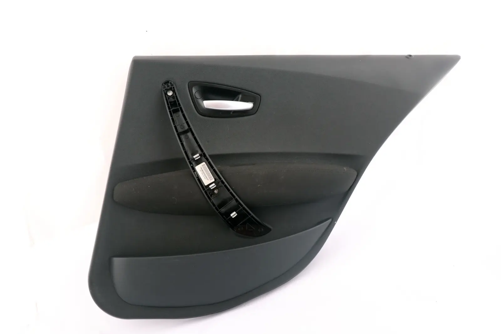 BMW E87 Rear Right O/S Door Card Trim Panel Folienteil Schwarz Black