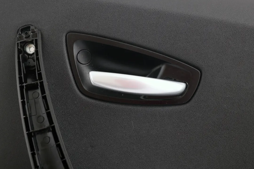 BMW E87 Trasero Derecha Puerta Embellecedor Panel Folienteil Schwarz Negro