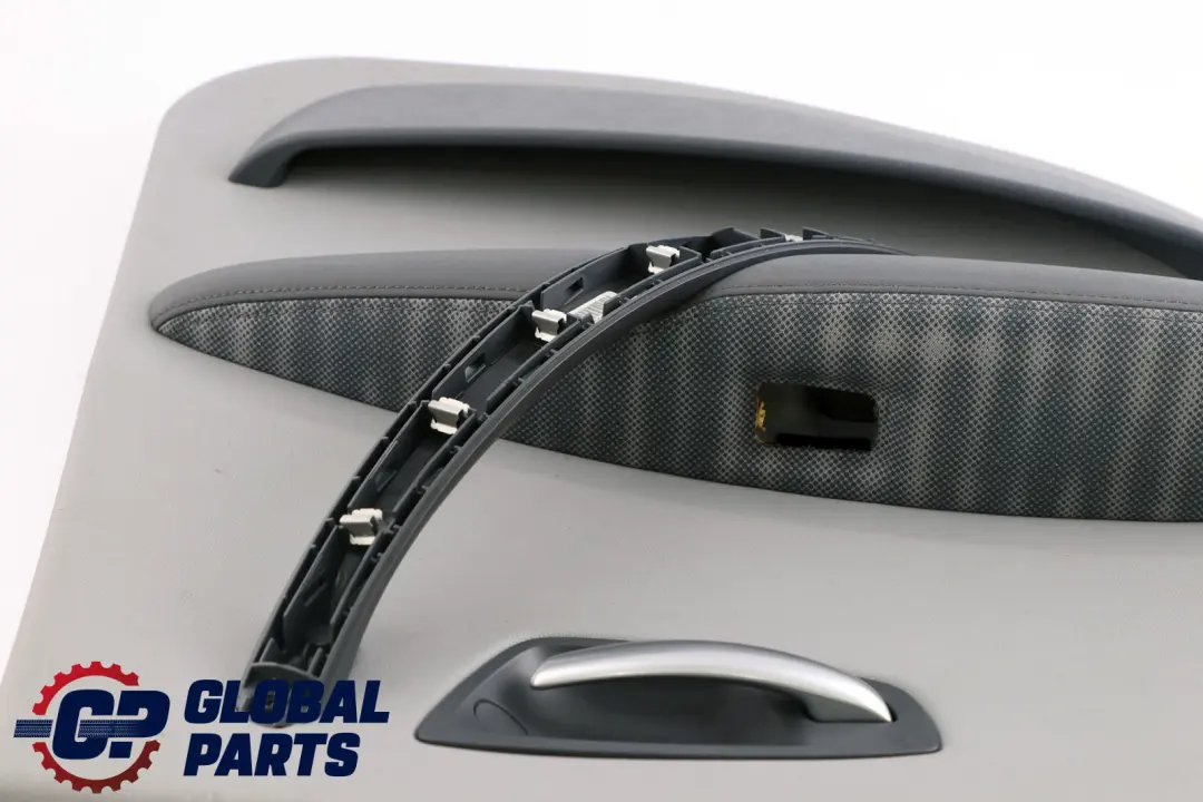 BMW E87 Panel embellecedor puerta trasera izquierda ALASKAGRAU GRIS FOLIENTEIL