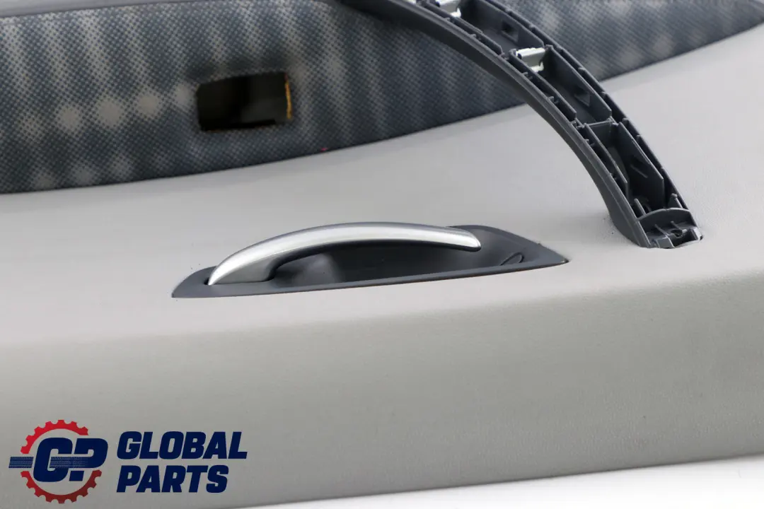 BMW 1 Series E87 Rear Right O/S Door Card Trim Panel Alaskagrau Alaska Grey
