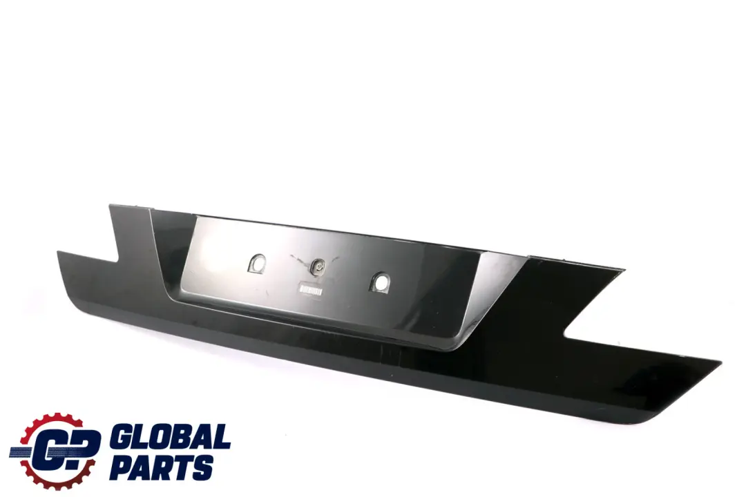 BMW E65 E66 Boot Trunk Lid Finisher Trim Black Sapphire Metallic 7133637