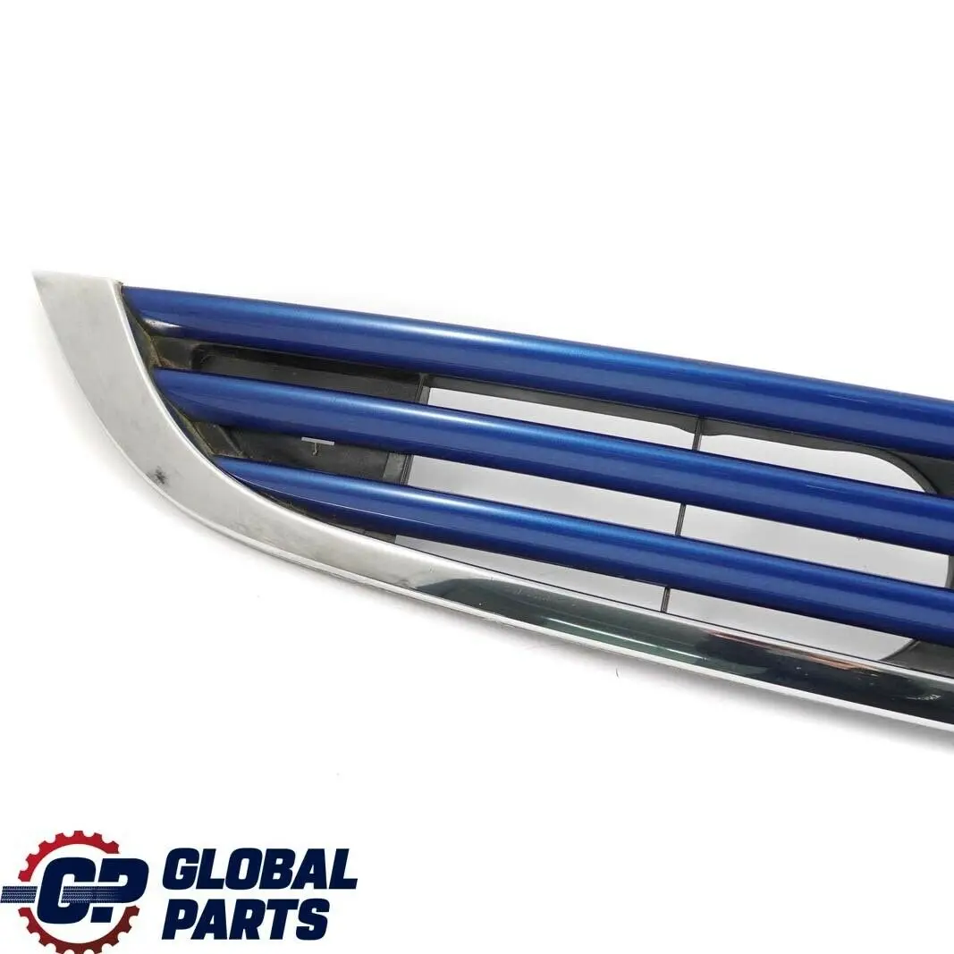 BMW Mini Cooper R50 R52 Front Bumper Chrome Grill Gille Bonnet Hyper Blue