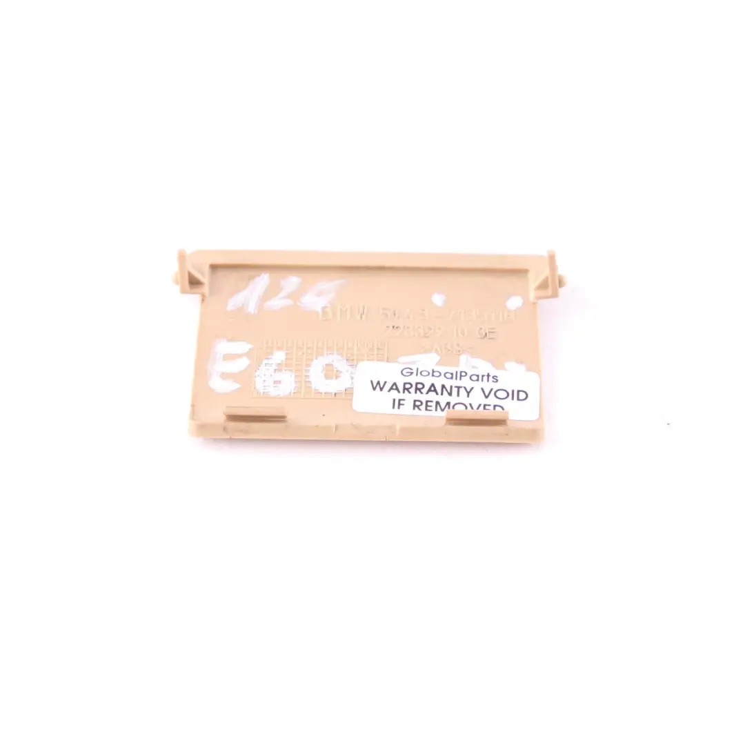 BMW E60 E61 Front Right Cover Trim Panel Leg Room OBD Beige 7135118