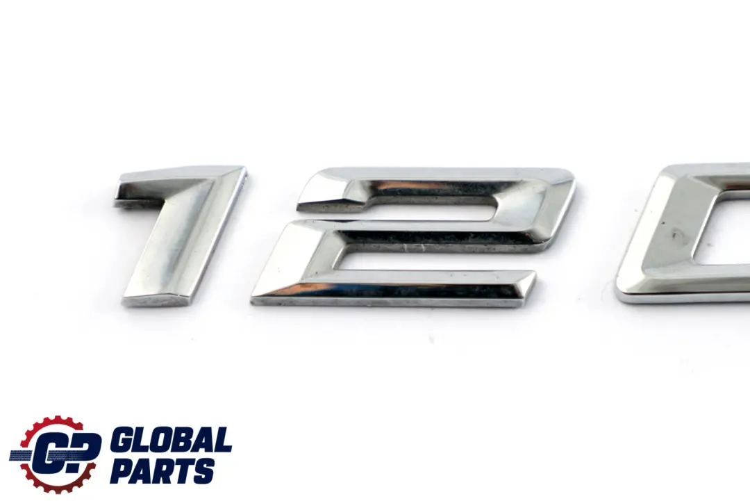 BMW E81 E82 E87 E87N E88 F20 F21 Emblema Lettering Bota Trasera 120d