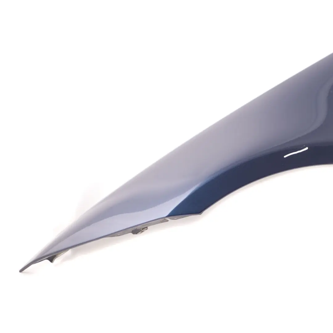 BMW E90 E91 Side Panel Fender Wing Front Left N/S Tiefseeblau Blue - A76