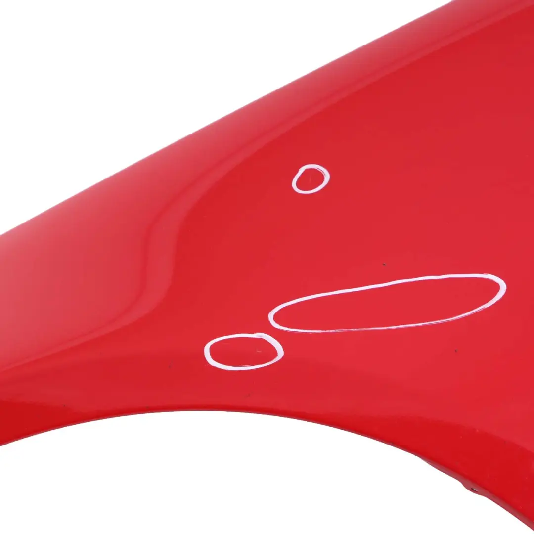 £BMW 3 Series E90 E91 Side Panel Fender Wing Front Left N/S Karmesinrot Red A61