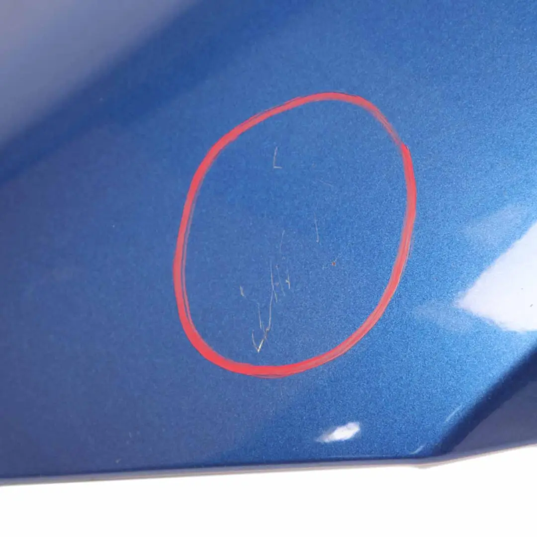 BMW E90 E91 Side Panel Fender Wing Front Left N/S Montegoblau Blue - A51