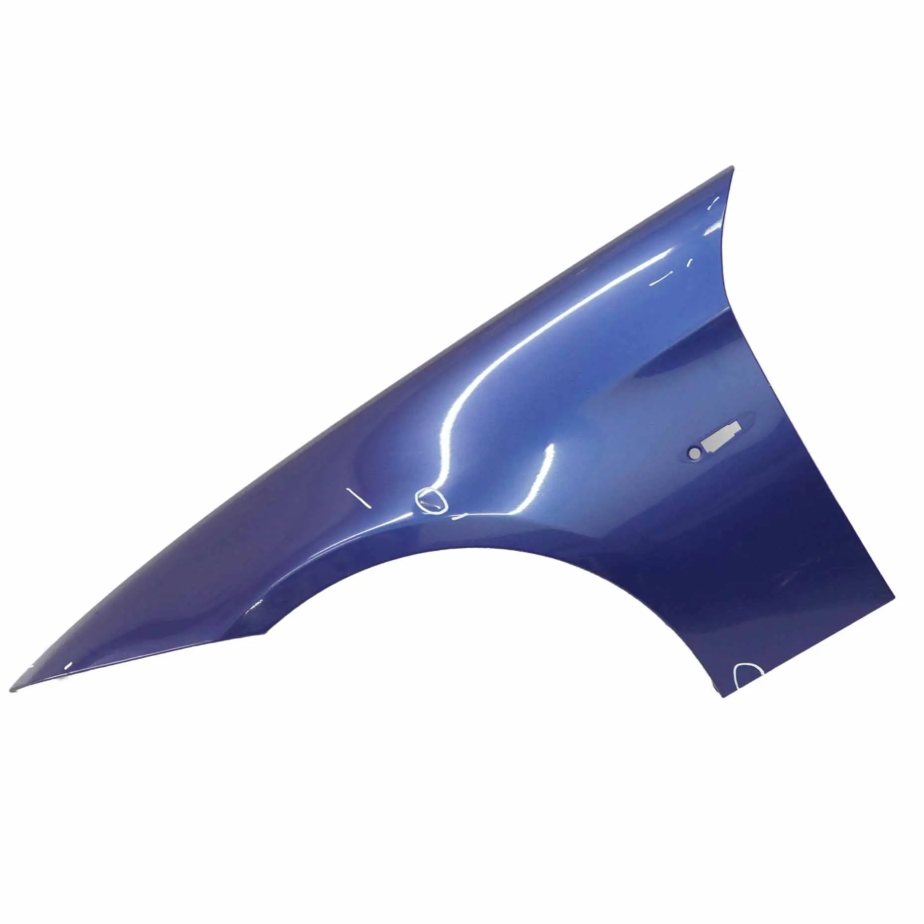 BMW E90 E91 Side Panel Fender Wing Front Left N/S Montegoblau Blue - A51