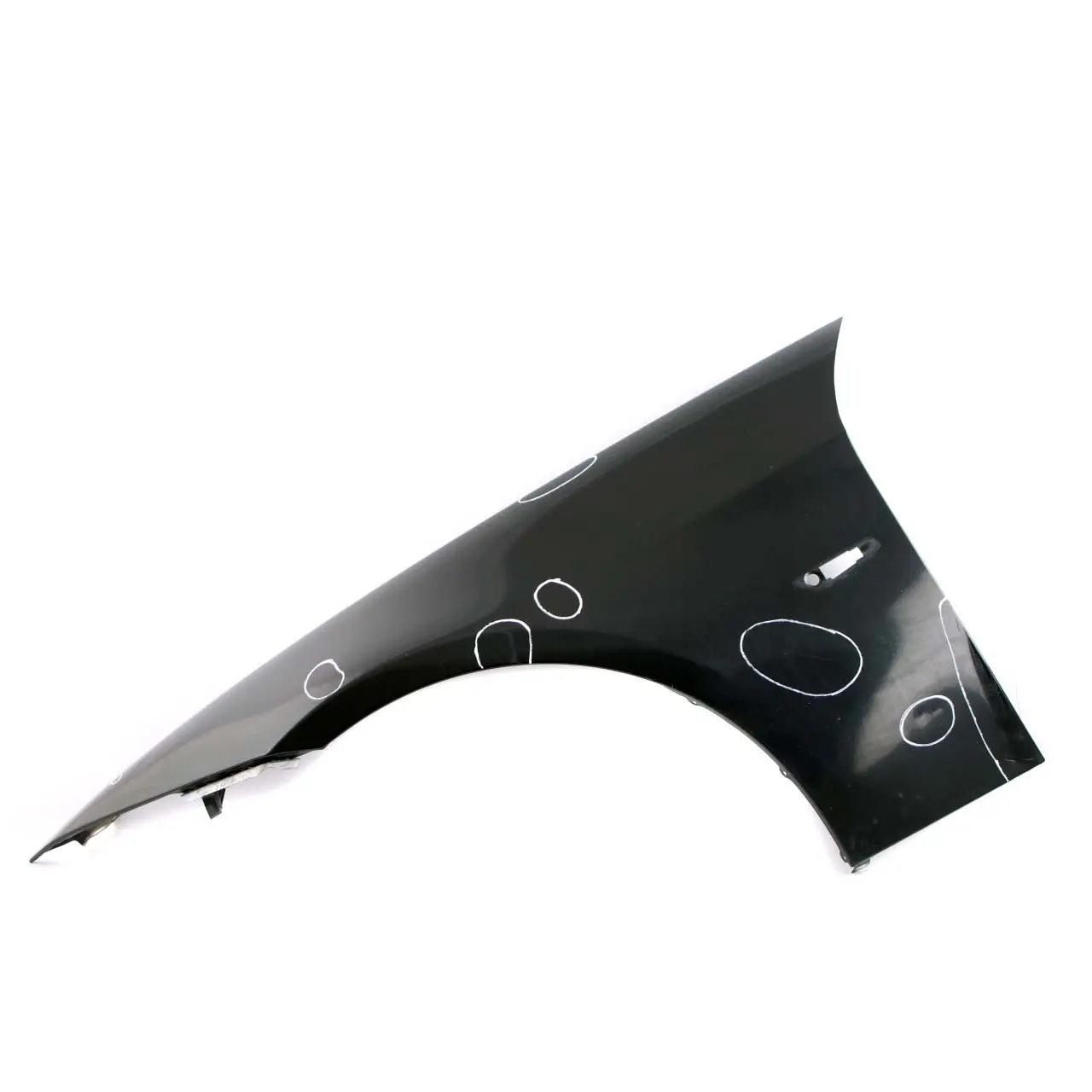 BMW E90 E91 Side Panel Fender Wing Front Left N/S Black Schwarz 2 - 668