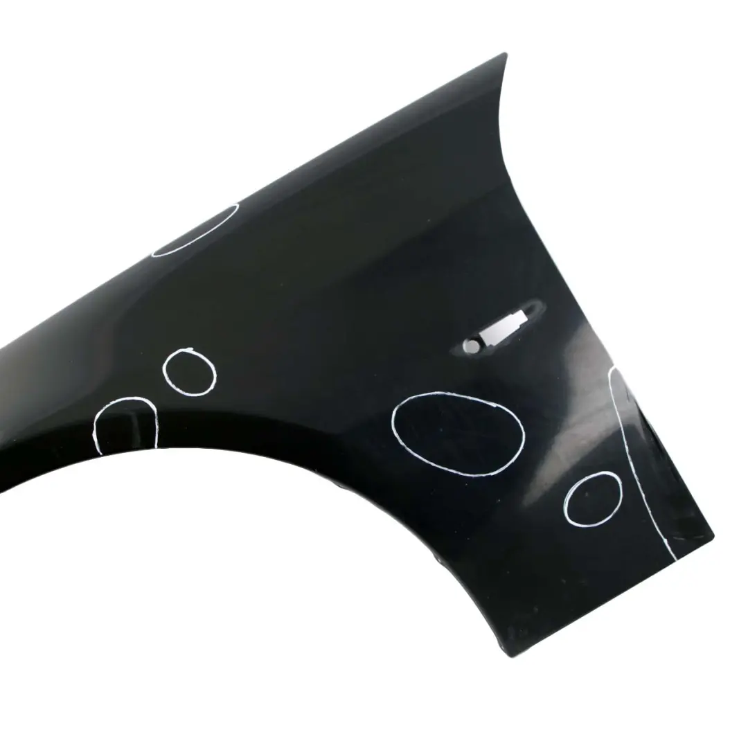 BMW E90 E91 Side Panel Fender Wing Front Left N/S Black Schwarz 2 - 668