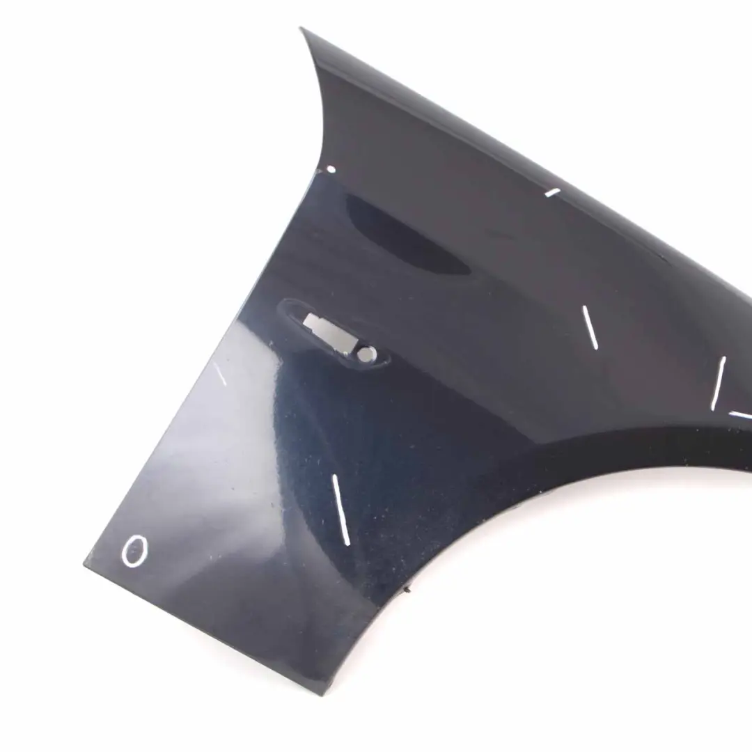 BMW E90 E91 Side Panel Fender Wing Front Right O/S Carbonschwarz Black - 416