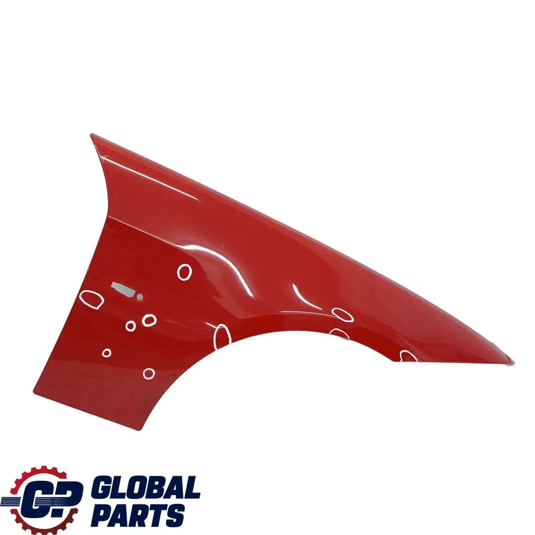 BMW 3 E90 E91 Side Panel Fender Wing Front Right O/S Japanrot Japan Red - 438