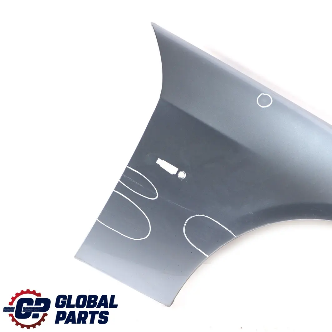 BMW 3 E90 E91 1 Side Panel Fender Wing Front Right O/S Bluewater Metallic - 896 