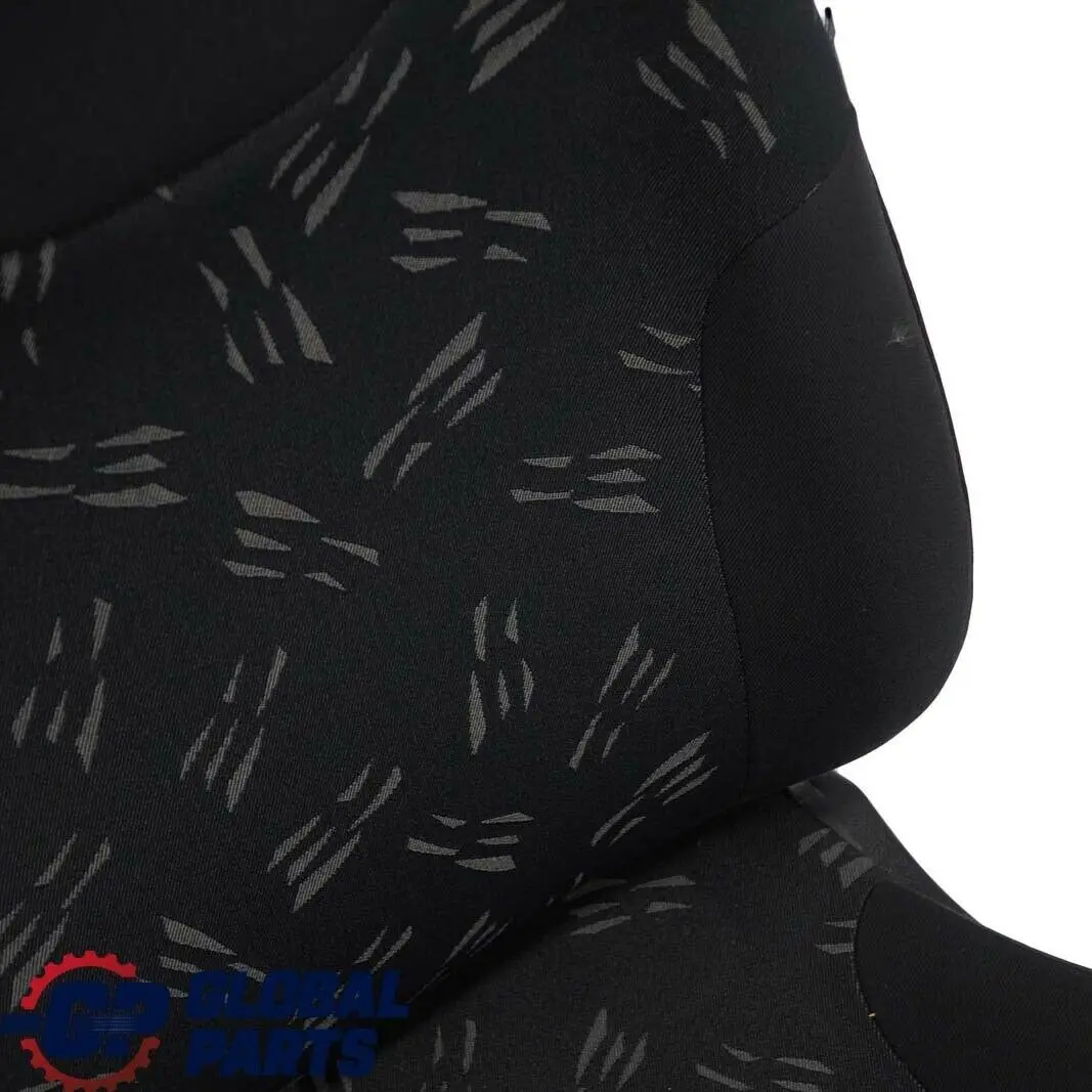 Mini Cooper One R50 Front Left N/S Cloth Fabric Random Seat Panther Black