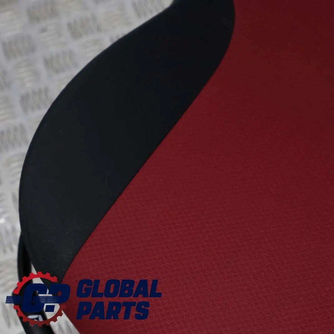 BMW Mini Cooper One R50 Front Right O/S Cloth Fabric Seat Molette Tartan Red