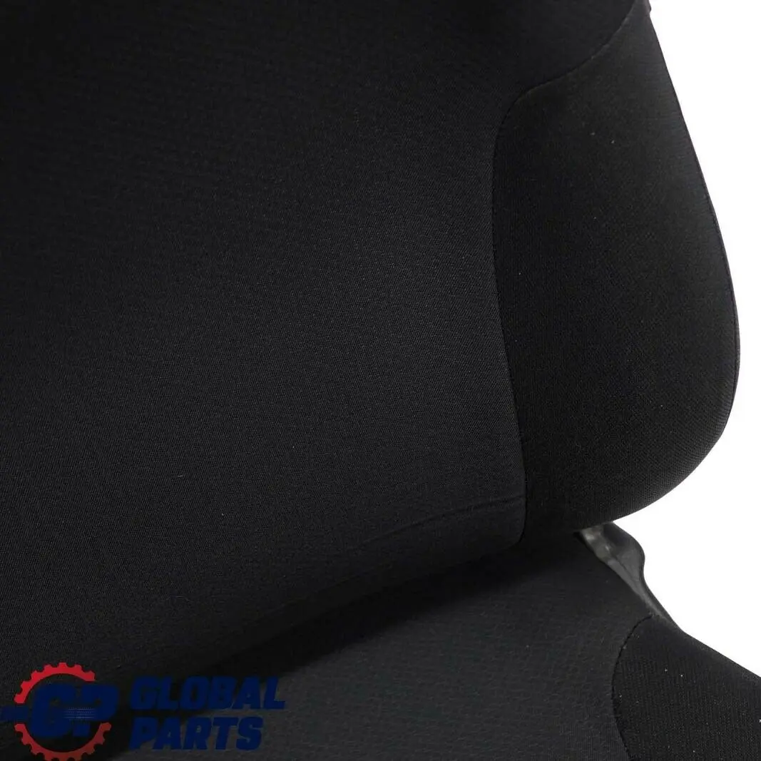 Mini Cooper One R50 Front Right O/S Cloth Fabric Molette Seat Panther Black