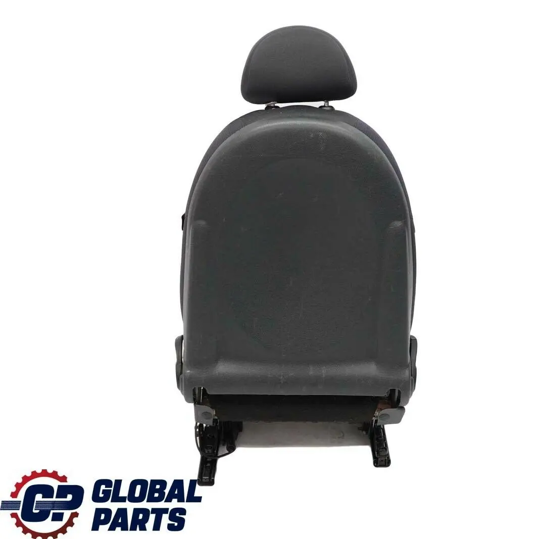 Mini Cooper One R50 Front Right O/S Cloth Fabric Molette Seat Panther Black