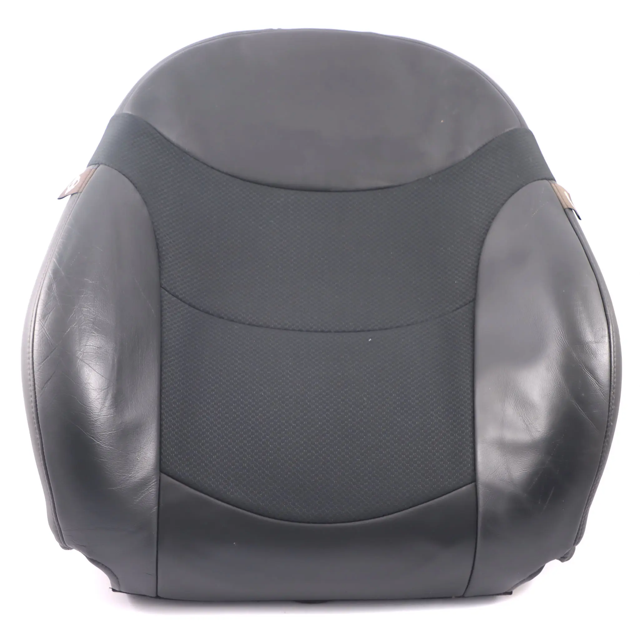 Mini R50 Asiento Deportivo Delantero Izquierdo Media Cuero Funda Respaldo Negro