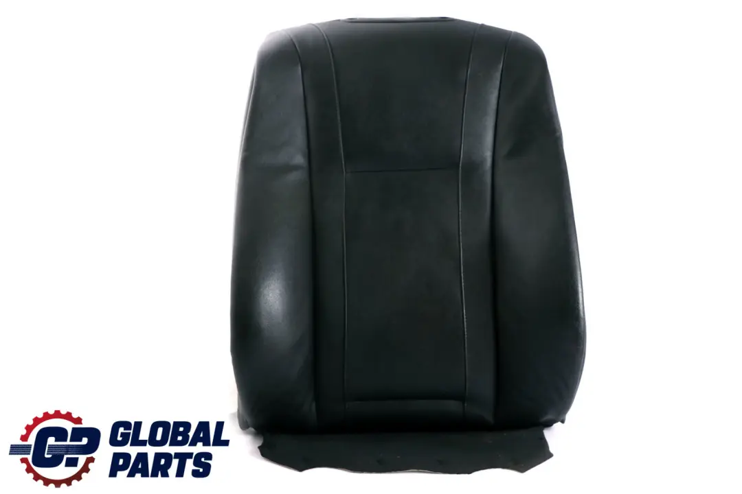 BMW 7 Series E65 E66 Front Seat Left Right N/O/S Backrest Cover Black Leather