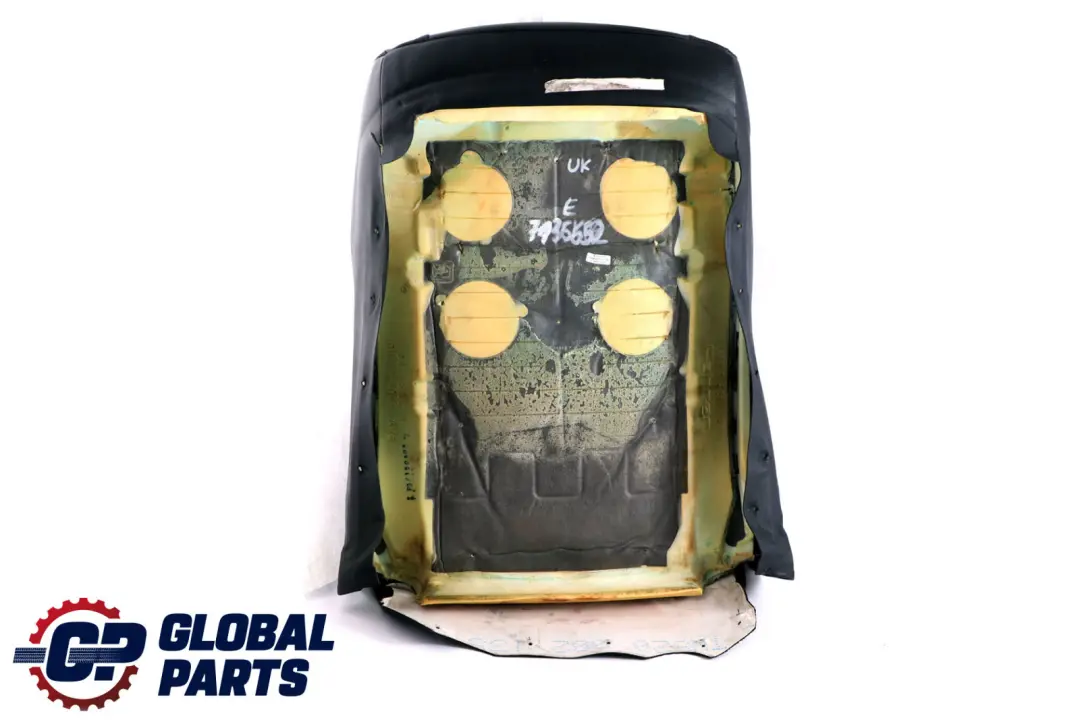 Back Rest BMW E65 E66 Front Seat Left Right N/O/S Backrest Cover Black Leather
