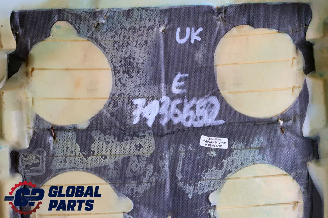 Back Rest BMW E65 E66 Front Seat Left Right N/O/S Backrest Cover Black Leather
