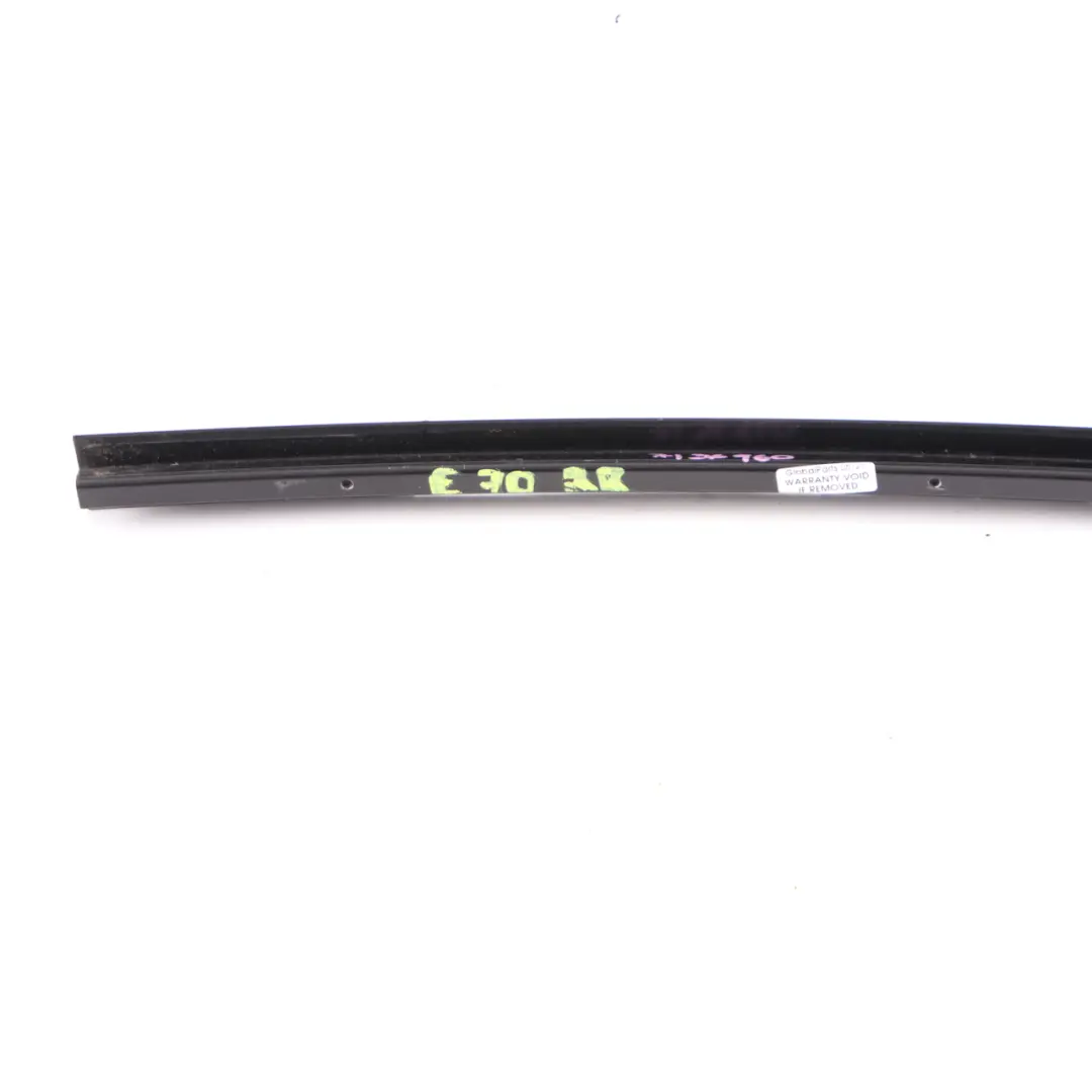 BMW X5 E70 Window Guide Web Cover Pillar Trim Rear Right O/S Door Black 7136960