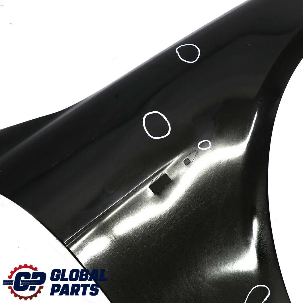 BMW 7 Series E65 E66 Side Panel Wing Front Right O/S Black Sapphire - 475