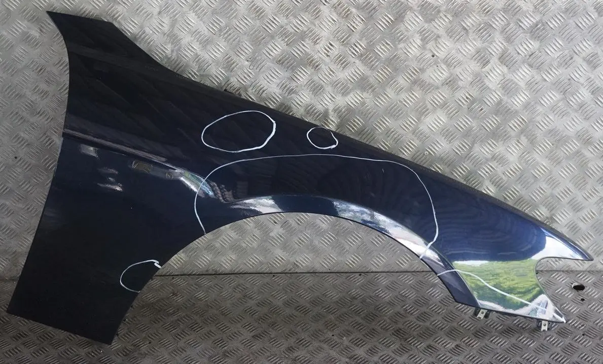 BMW 7 Series E65 E66 Side Panel Wing Front Right O/S Monacoblau Blue - A35