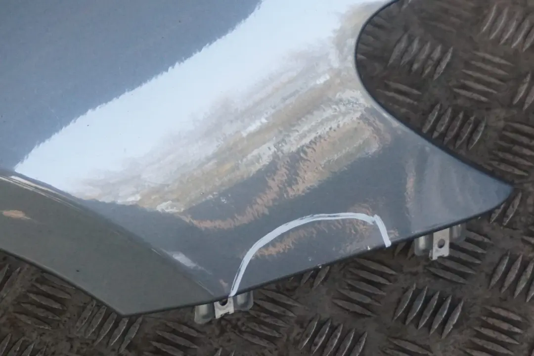 BMW 7 Series E65 E66 Side Panel Wing Front Right O/S Titangrau Titan Grey A36