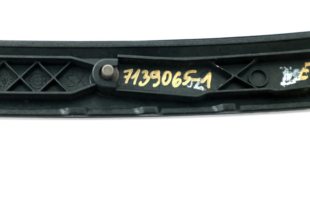 BMW 3 Series 1 E90 Decorative Strip Trim Cover Rear Left Door N/S Brushed Alu