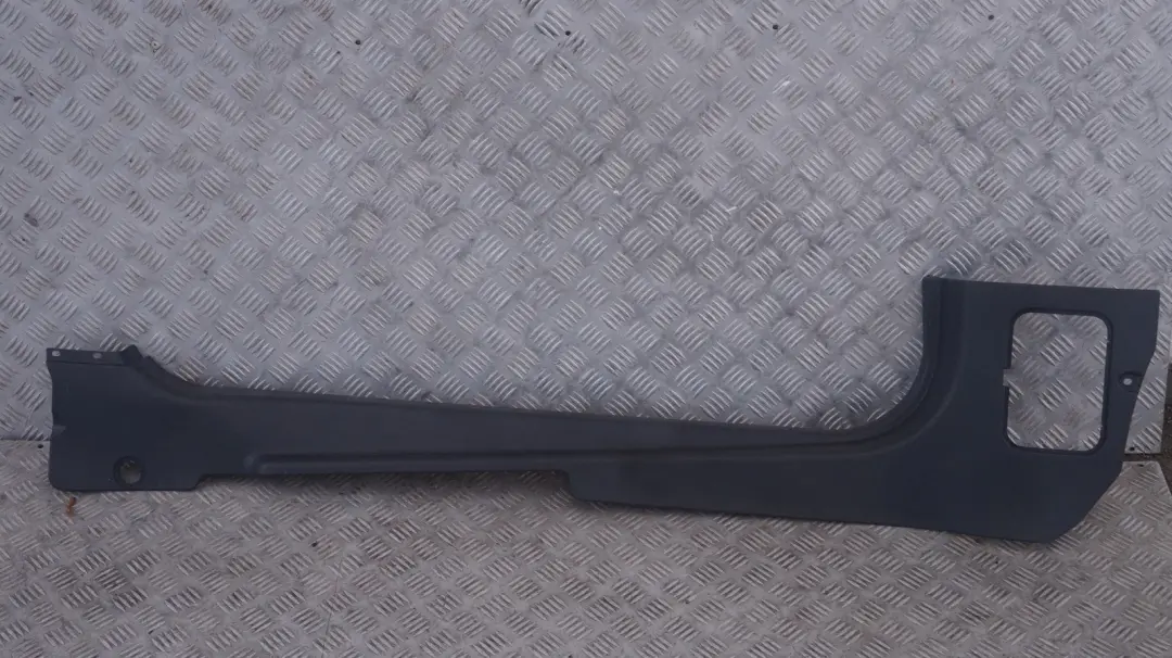 Mini Cooper One R50 R53 Lateral Trim Panel Bottom Front Kick Left N/S Black