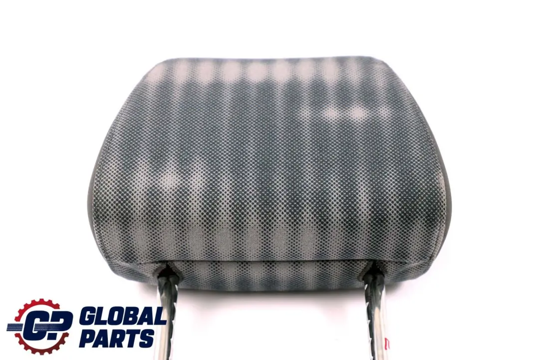 BMW 1 E87 Front Seat Left Right Headrest Cloth Imitation Leather Alaska Grey