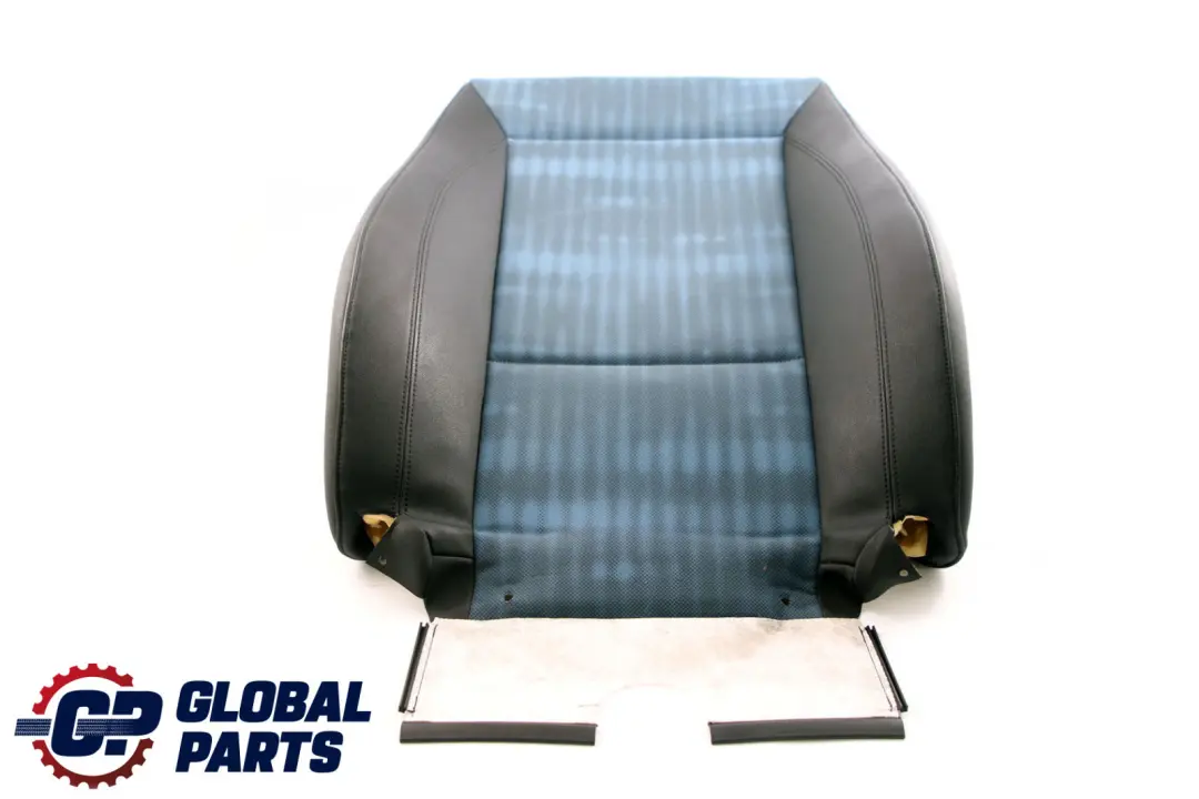 BMW 1 E87 Front Right Seat Backrest Cover Cloth Imitation Leather Sydney Blue