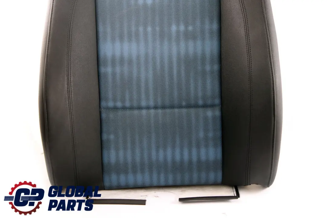 BMW 1 E87 Front Right Seat Backrest Cover Cloth Imitation Leather Sydney Blue