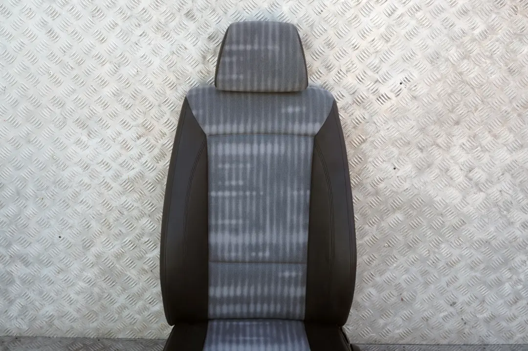 BMW 1 Series E87 Cloth / Imitation Leather Interior Front Left N/S Seat