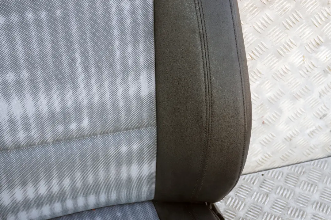 BMW 1 Series E87 Cloth / Imitation Leather Interior Front Left N/S Seat