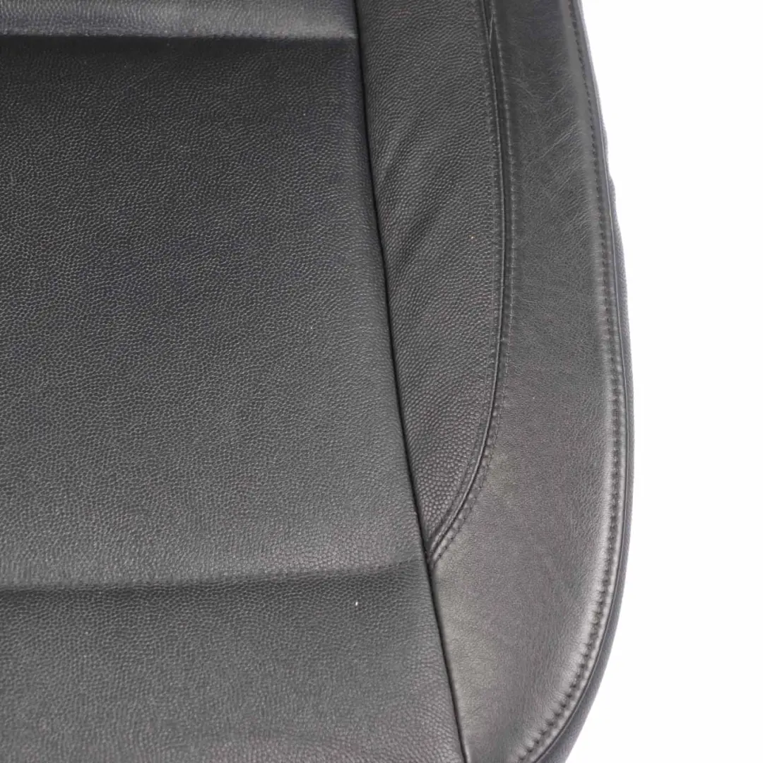 BMW E87 Front Seat Right O/S Leather Boston Black Interior Cover