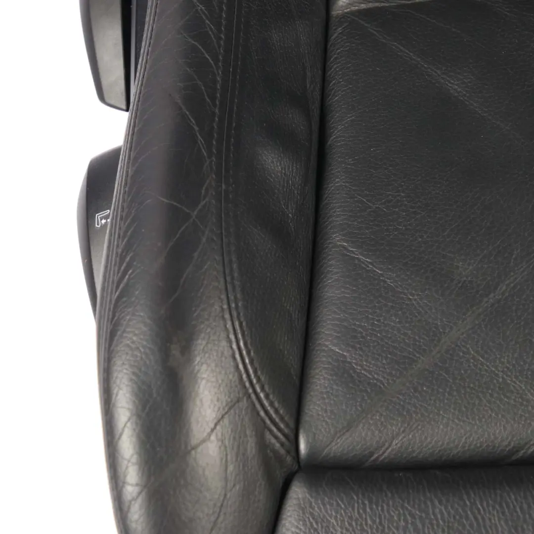 Seats BMW E87 M Sport Black Leather Interior Front Left Right N/O/S Seat 