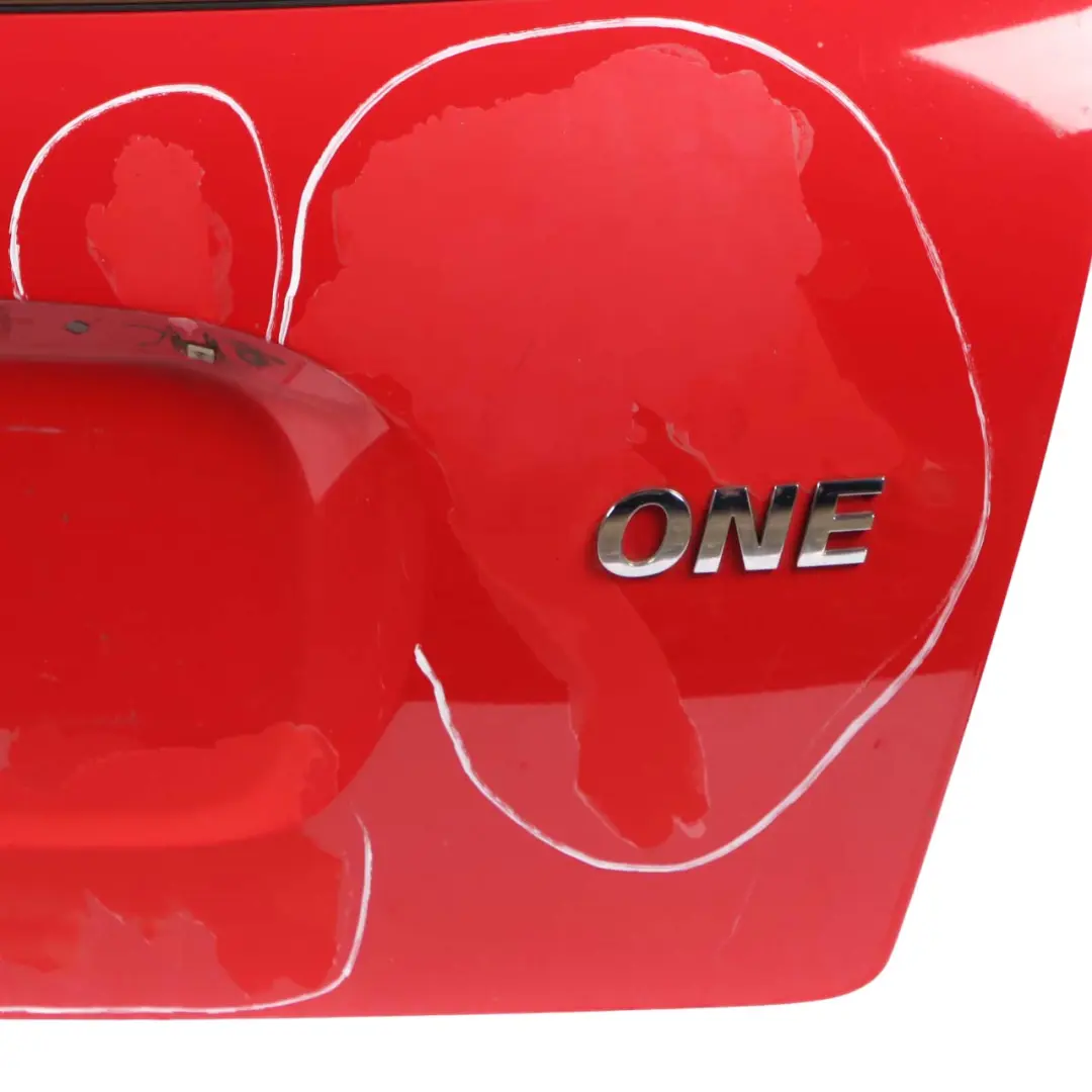 Mini Cooper R50 R53 Boot Trunk Lid Tailgate Chili Red - 851