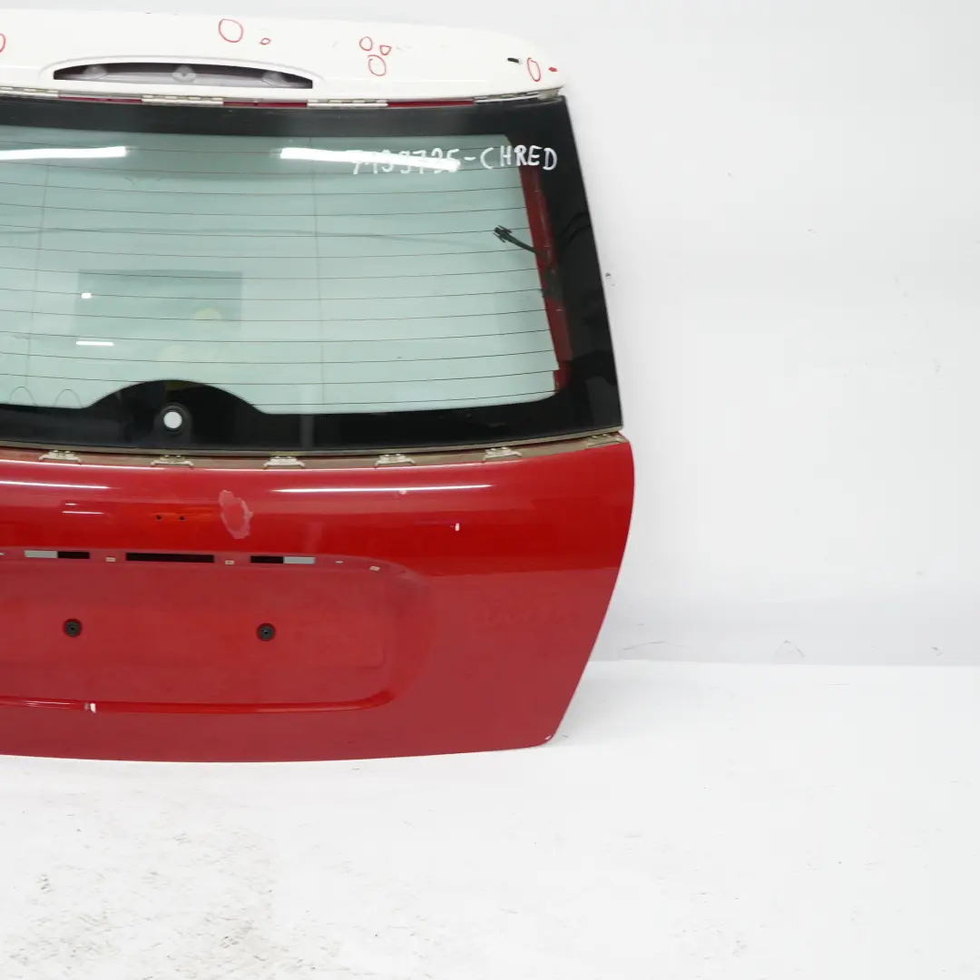 Mini Cooper R50 R53 Boot Trunk Lid Tailgate Chili Red - 851