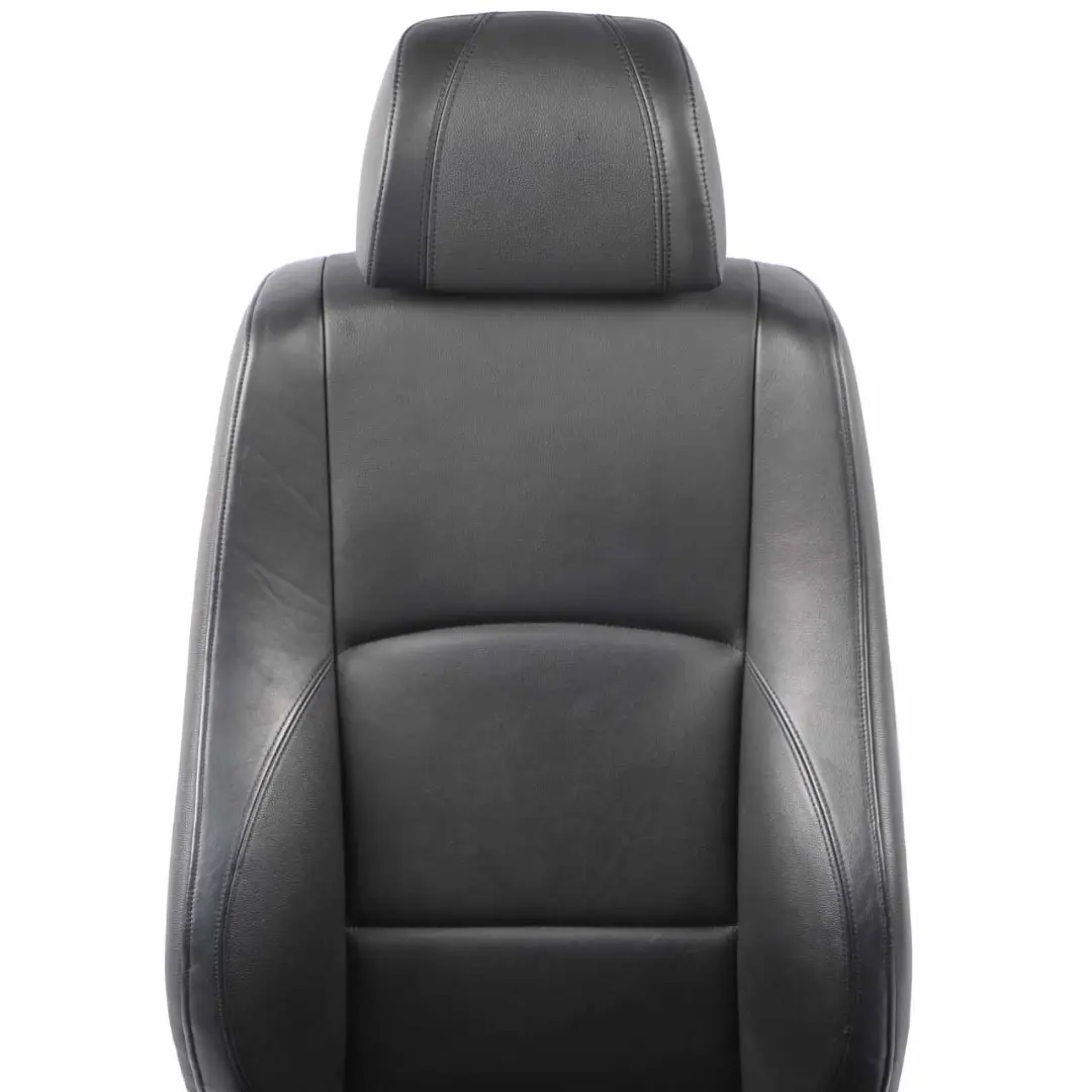 Front Seat BMW E87 M Sport Left N/S Black Leather Boston Black Interior