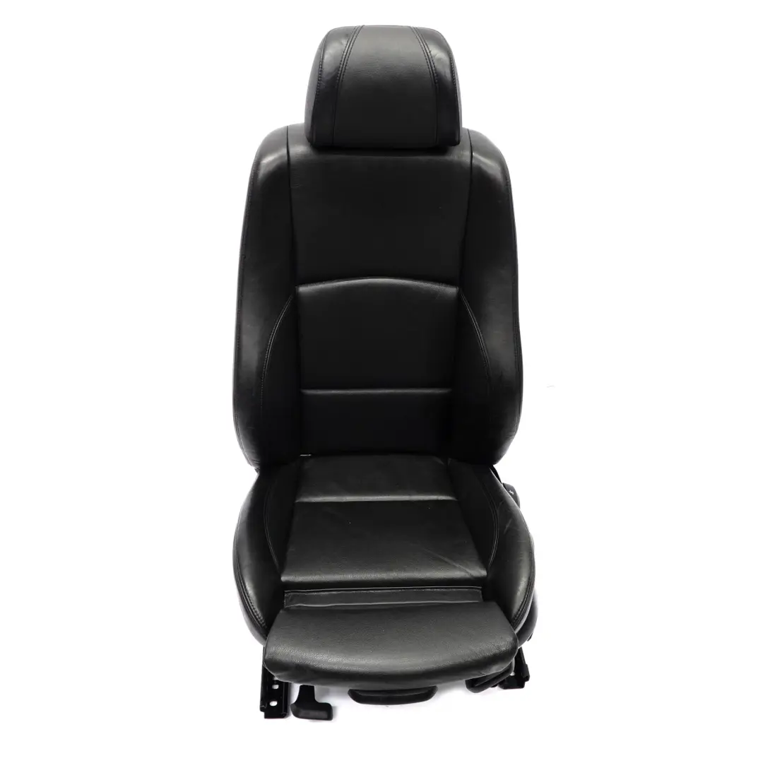 Front Seat BMW E87 M Sport Left N/S Black Leather Boston Black Interior