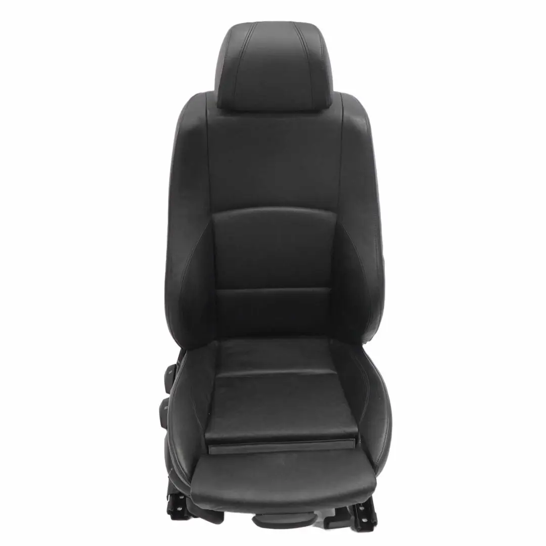 Asiento Delantero BMW E87 M Sport Derecho Cuero Negro Boston Interior Negro