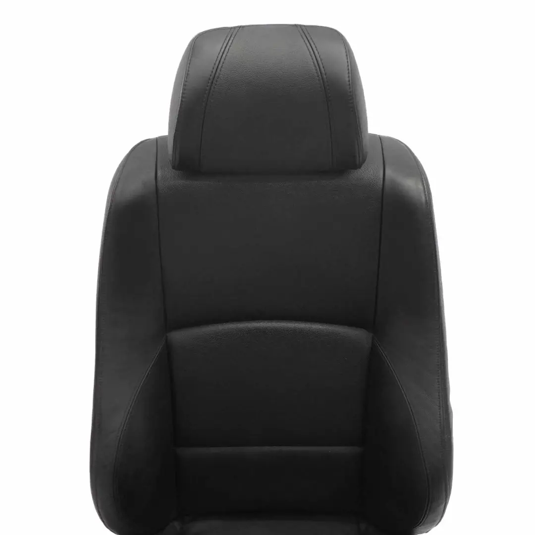 Asiento Delantero BMW E87 M Sport Derecho Cuero Negro Boston Interior Negro