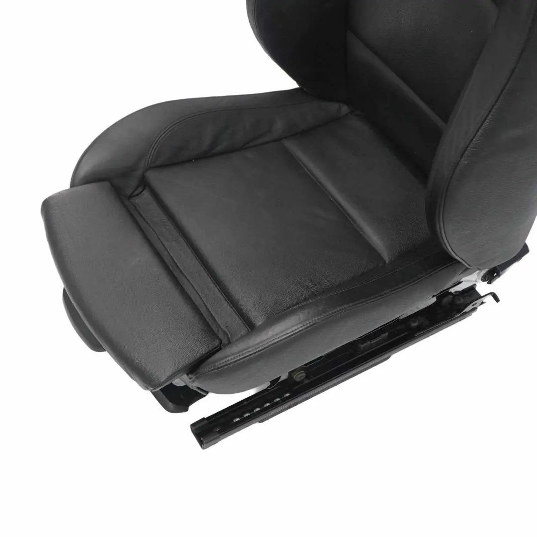 Asiento Delantero BMW E87 M Sport Derecho Cuero Negro Boston Interior Negro