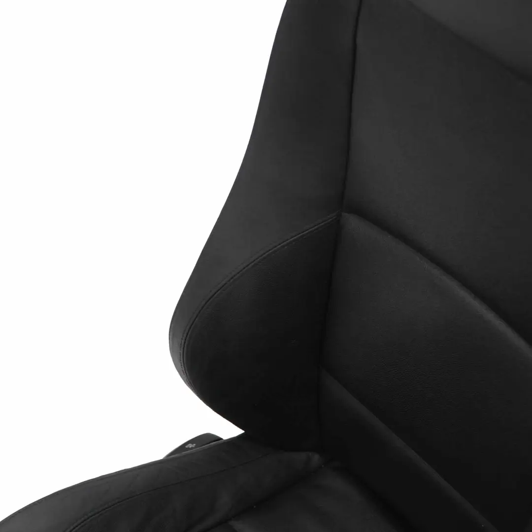 Asiento Delantero BMW E87 M Sport Derecho Cuero Negro Boston Interior Negro